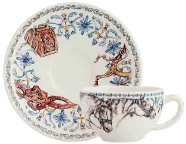 2 Tasses et soucoupes thé