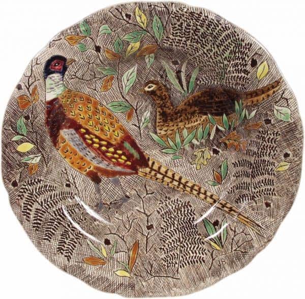 1 Luncheon plate Pheasant