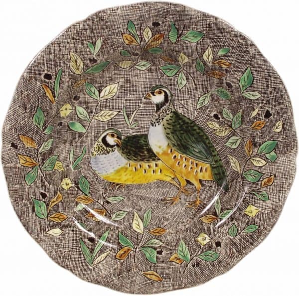 1 Luncheon plate Partridge
